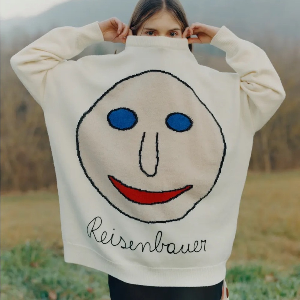 Reisenbauer face sweater Christopher Kane perfect condition like new